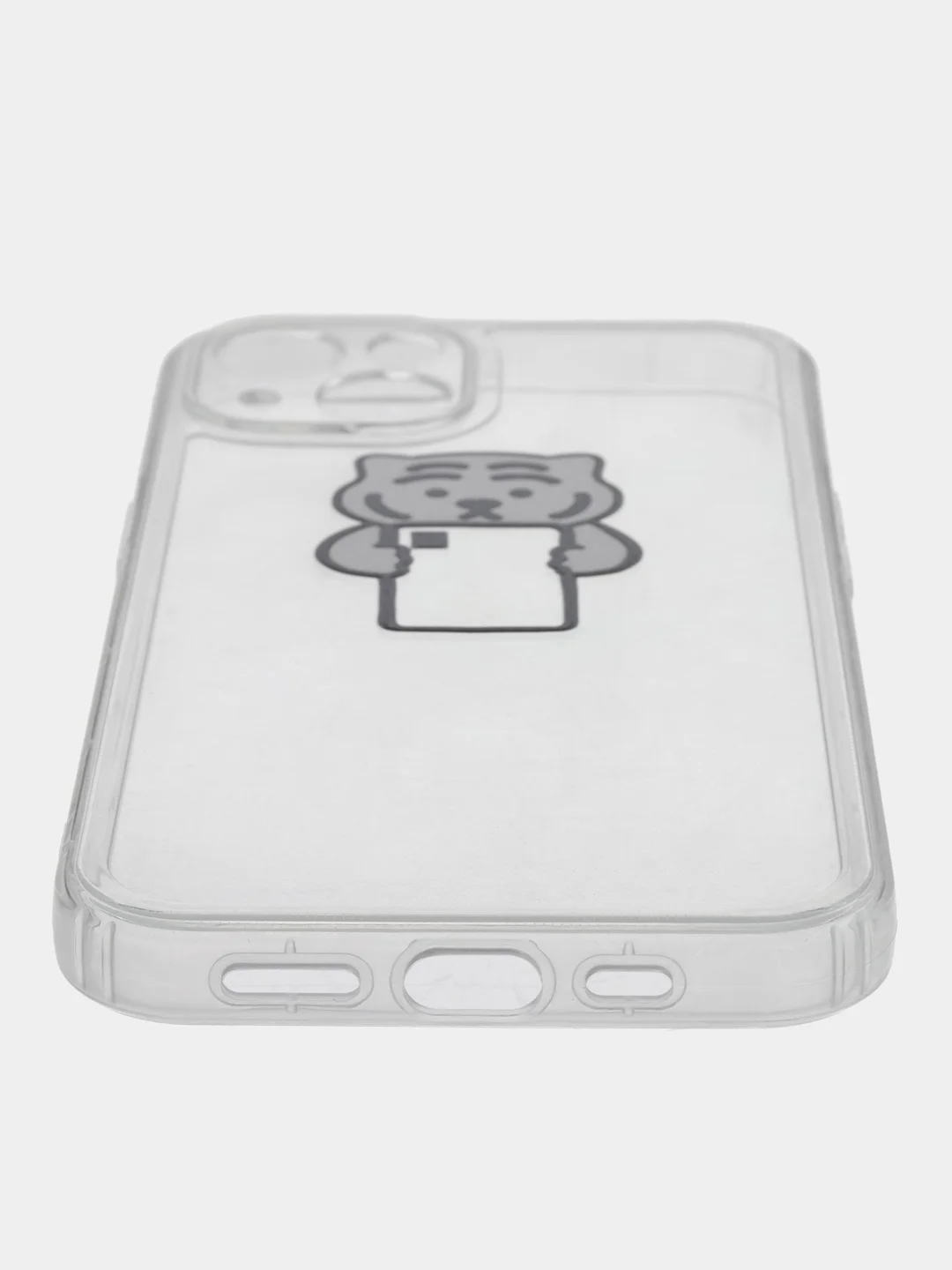 Чехол для iPhone X/XS, XR, 11, 12, 12/13 Pro, силиконовый c рисунком "Тигр"