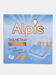 Таблетки для посудомоечных машин 100 шт Alpis