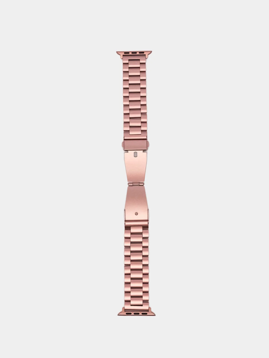Розовый ремешок для смарт-часов и Apple Watch, стальной, 38-49 мм