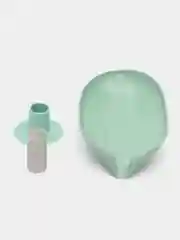 Бирюзовый мыльница, подставка для мыла на присоске со сливом