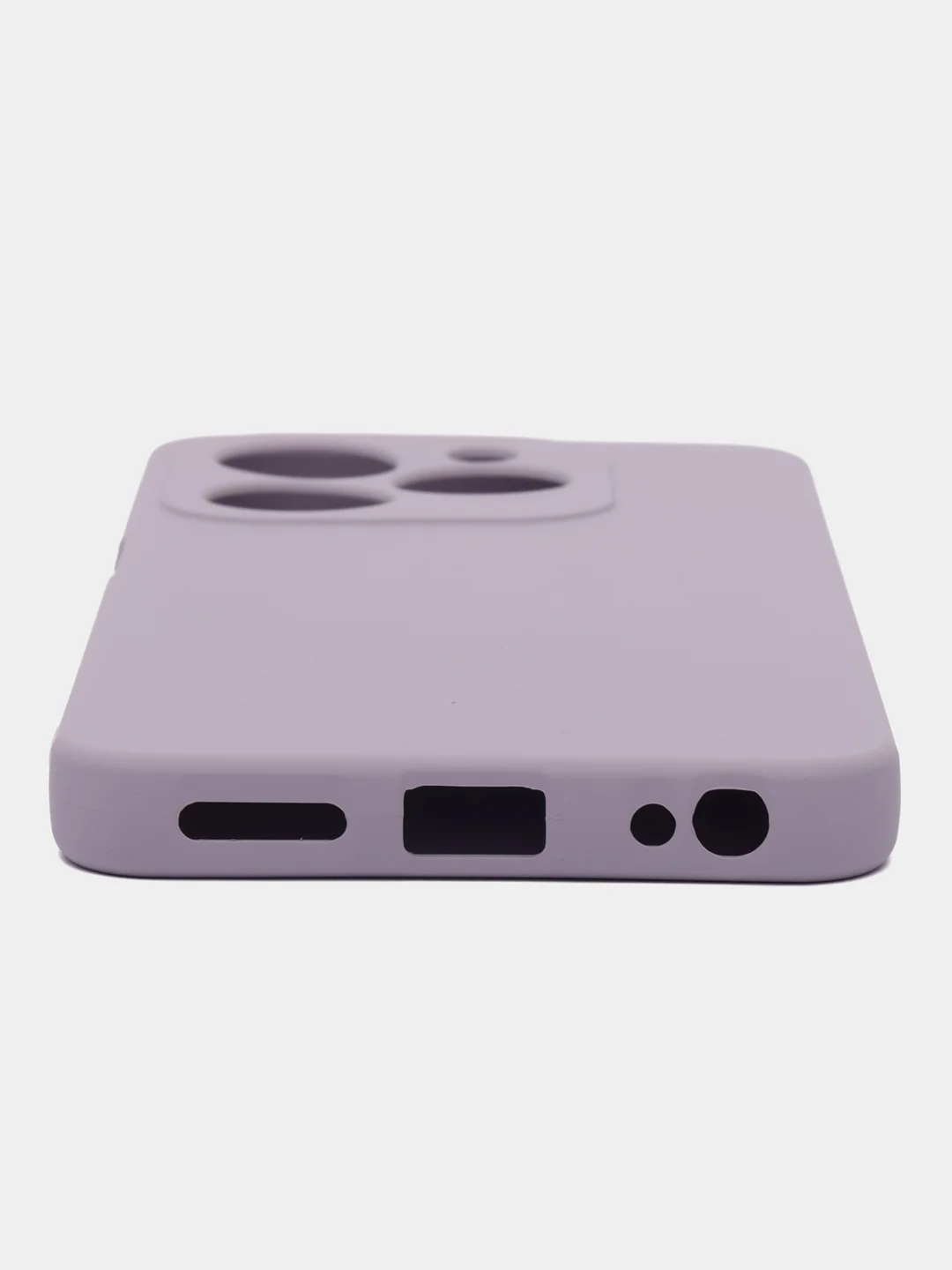 Чехол-накладка Krutoff Silicone Case для INFINIX Hot 40i лаванда