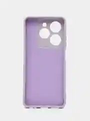 Чехол-накладка Krutoff Silicone Case для INFINIX Hot 40i лаванда