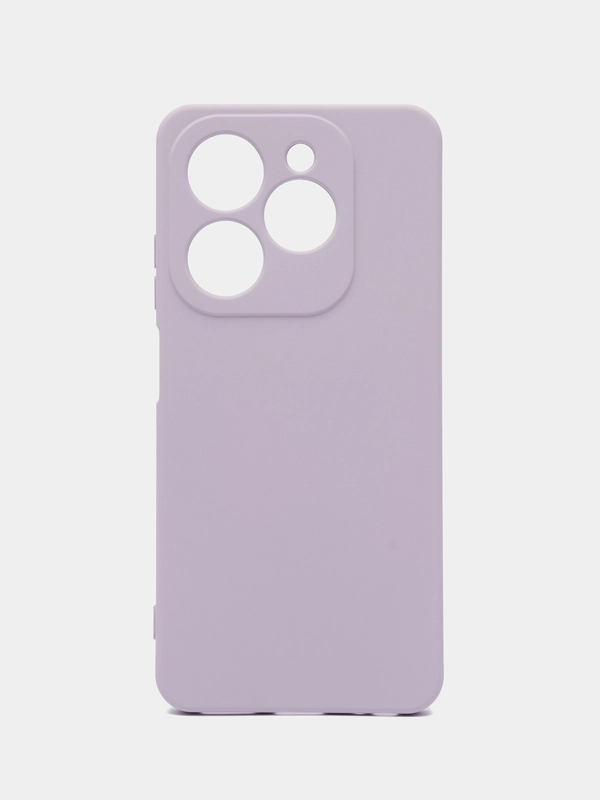Чехол-накладка Krutoff Silicone Case для INFINIX Hot 40i лаванда