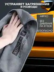 Тряпка полотенце для мытья автомобиля из микрофибры 40х40 см