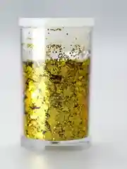 Золотой блестки для дизайна ногтей