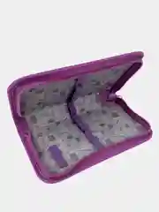 Фиолетовый пенал школьный, 1 отделение