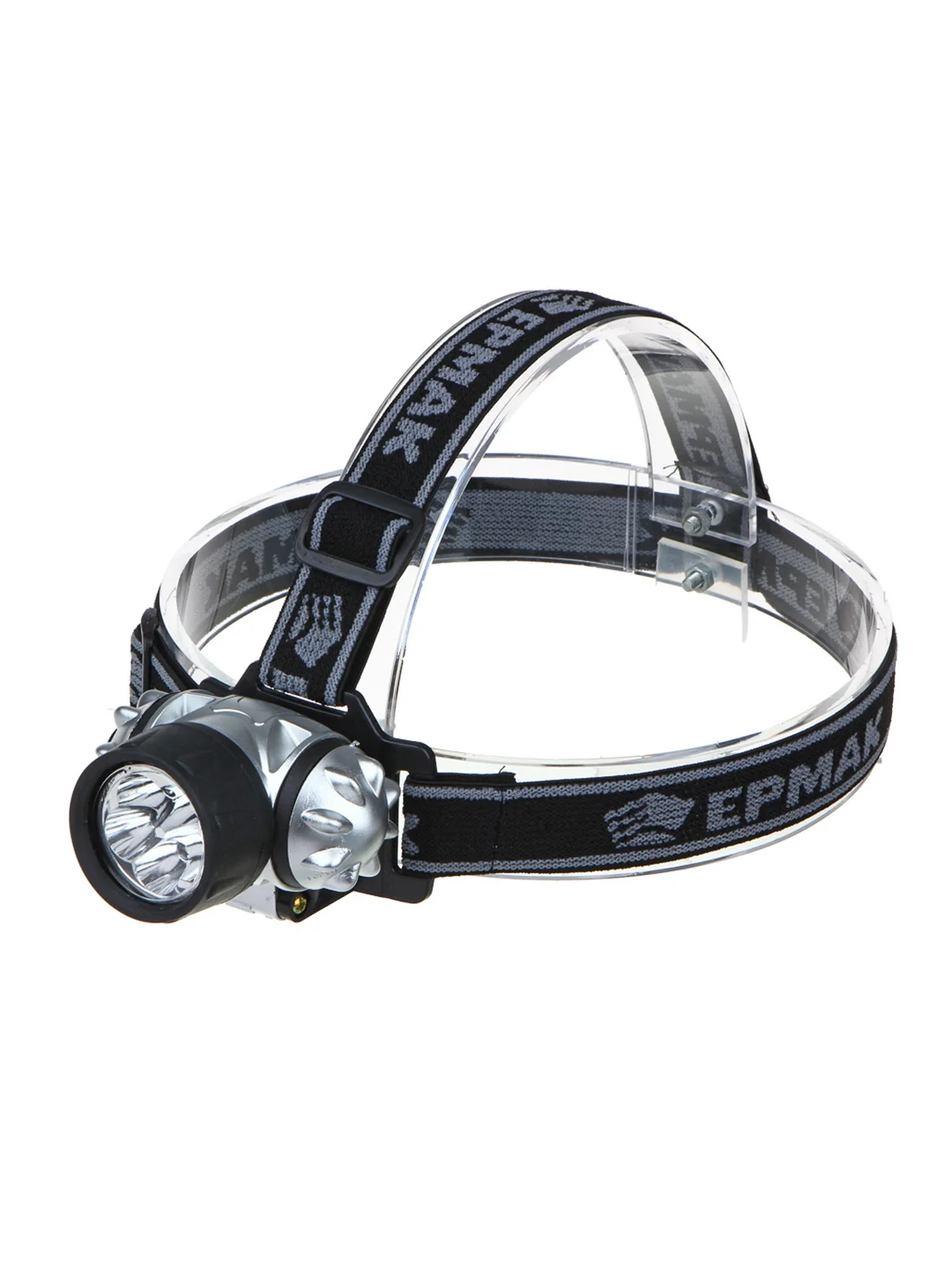 Фонарь налобный 5 режимов, LED, 3xAAA, 6,5x4,3 см