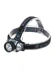 Фонарь налобный 5 режимов, LED, 3xAAA, 6,5x4,3 см