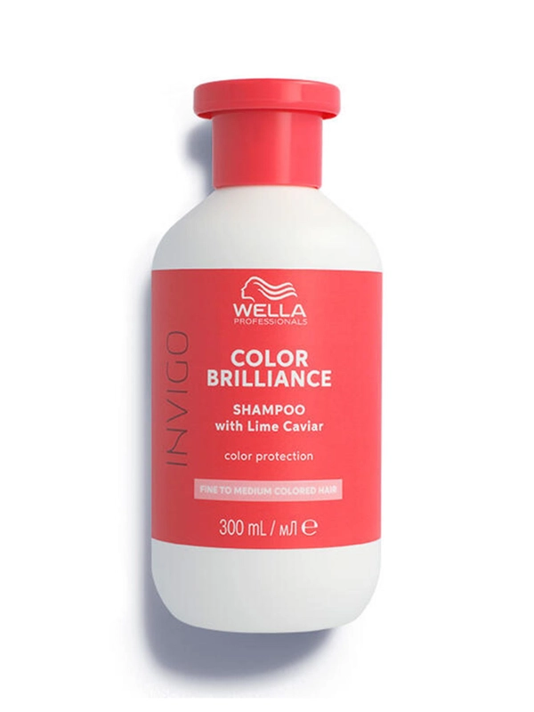 Шампунь для защиты цвета окрашенных тонких волос WELLA INVIGO COLOR BRILLIANCE , 300 мл