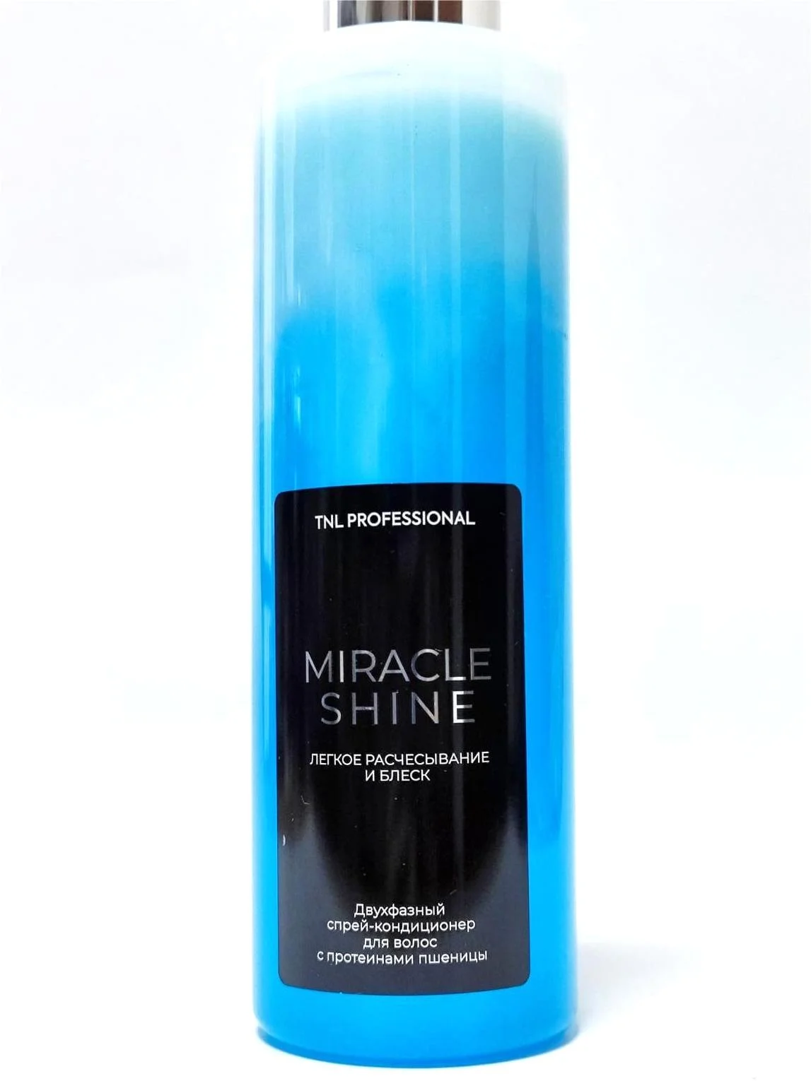 Двухфазный спрей-кондиционер для легкого расчесывания и блеска TNL Miracle Shine 250 мл