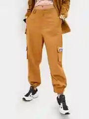 Коричневый adidas Originals женские брюки TRACK PANT GD3040 спортивные повседневные карго штаны M