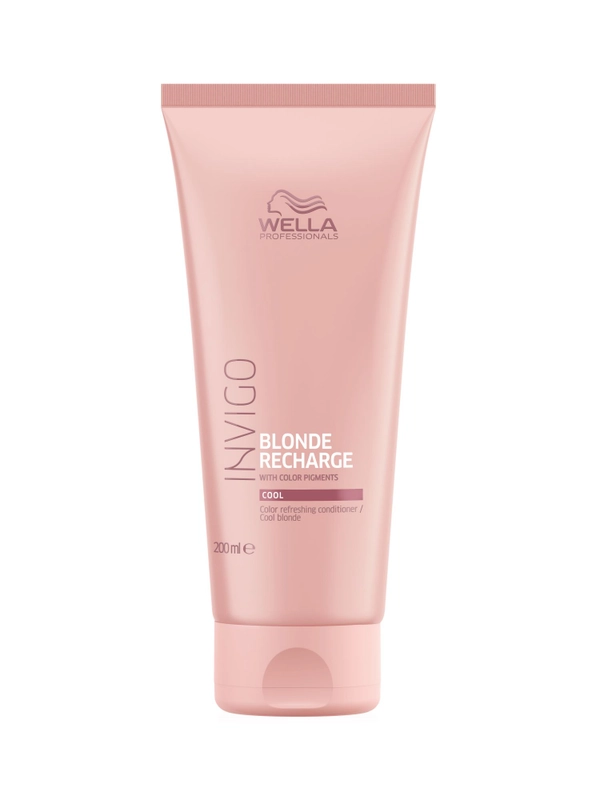 Оттеночный бальзам-уход для холодных светлых оттенков Wella Invigo Blonde Recharge 200мл