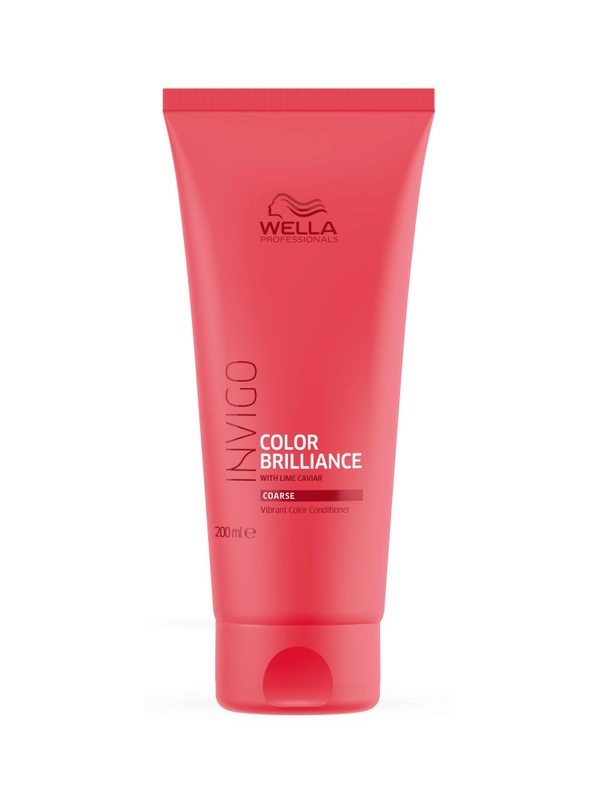 Бальзам-уход для защиты цвета жестких волос Wella Invigo Color Brilliance, 200 мл