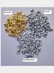 Замок карабин лобстер для бижутерии, 4 шт, 10 шт