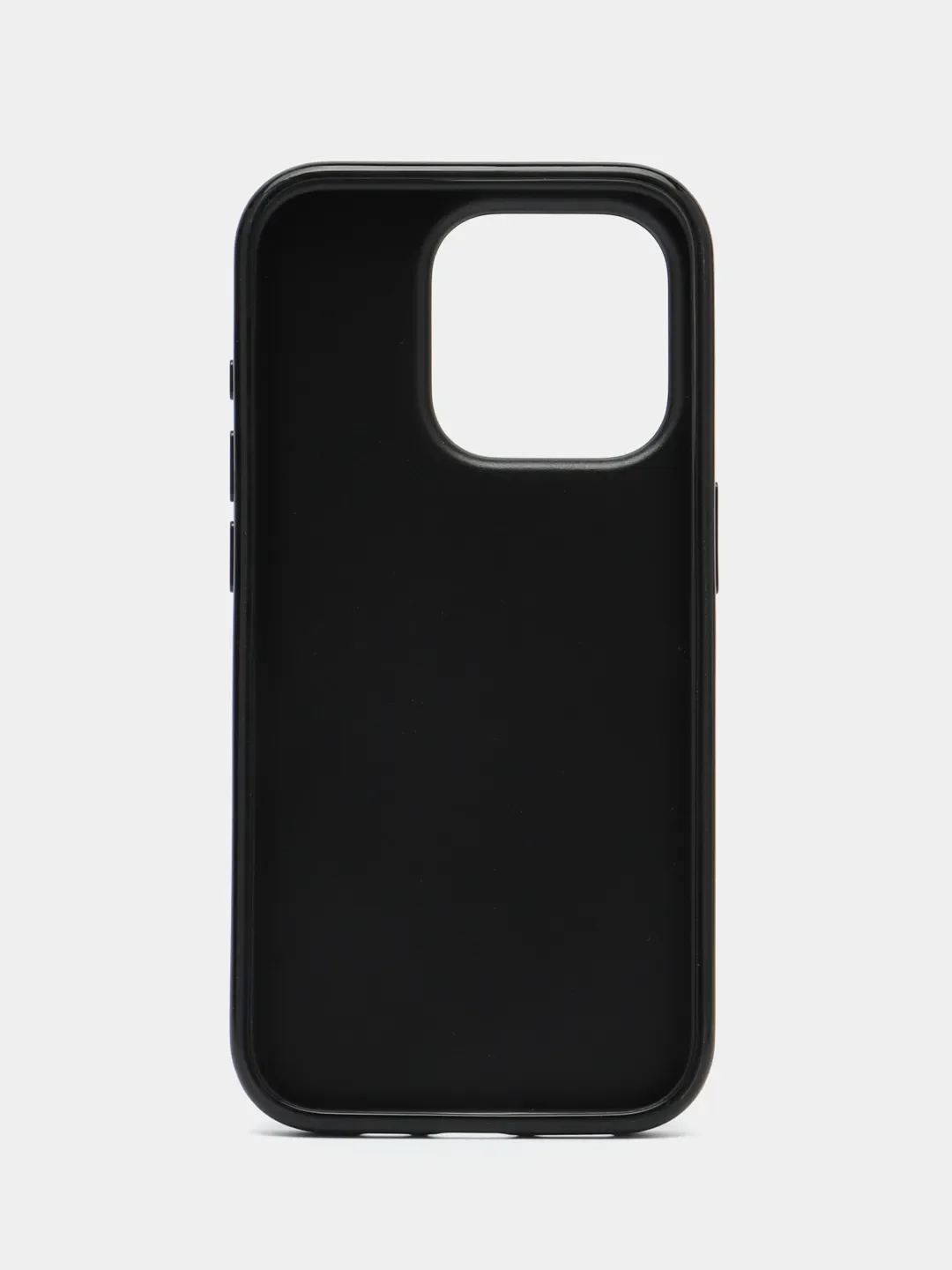 Синий чехол для iPhone 15 14 13 Pro Max Plus блестящий BROSCORP, пластиковый, с силиконом