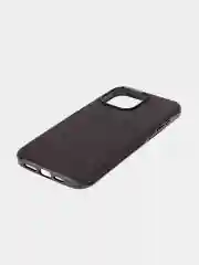 Черный чехол для iPhone 15 14 13 Pro Max Plus блестящий BROSCORP, пластиковый, с силиконом
