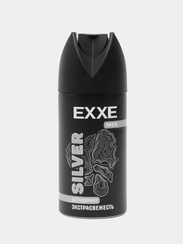 Дезодорант мужской аэрозоль EXXE MEN, SILVER "Экстрасвежесть"