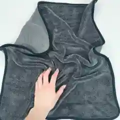 Полотенце из микрофибры для авто для мойки и сушки кузова большое, 50 х 60