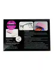 Лампа для маникюра и педикюра, UV/LED лампа-мини с USB проводом, 13,1х6,7х1,9 см, 6 W