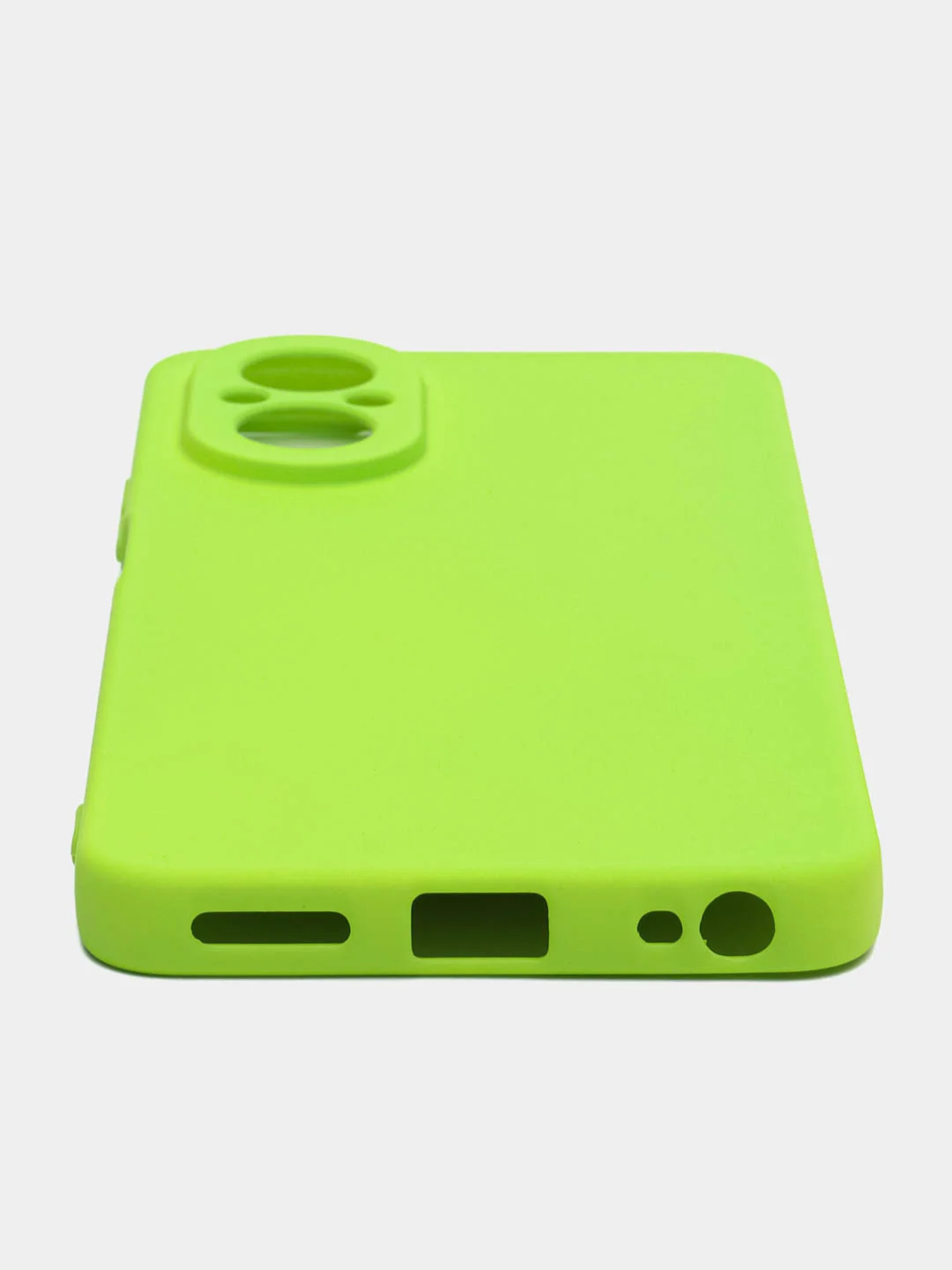 Лайм чехол для Realme C67 (Реалми С67), Silicone Case