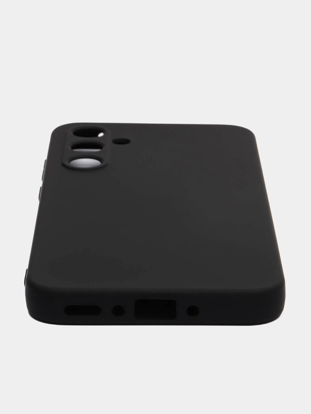 Черный чехол для Samsung Galaxy A35 5G (Самсунг Галакси А35 5 Джи), Silicone Case