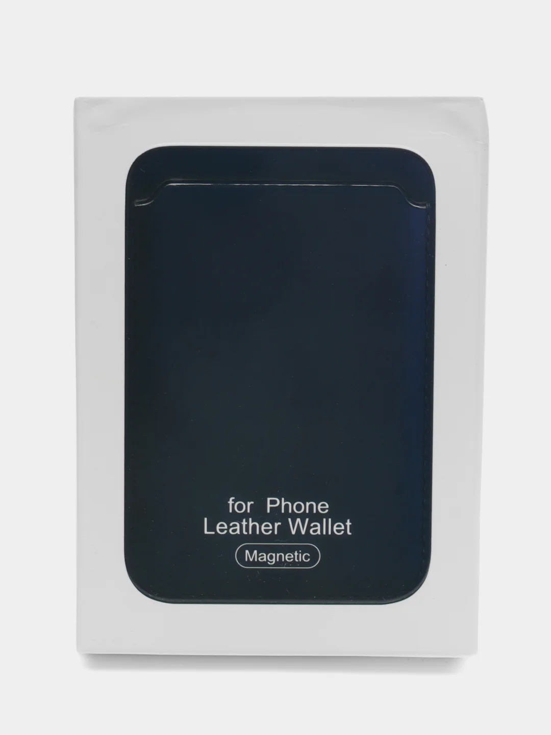 Кремовый картхолдер MagSafe Leather Wallet для iPhone