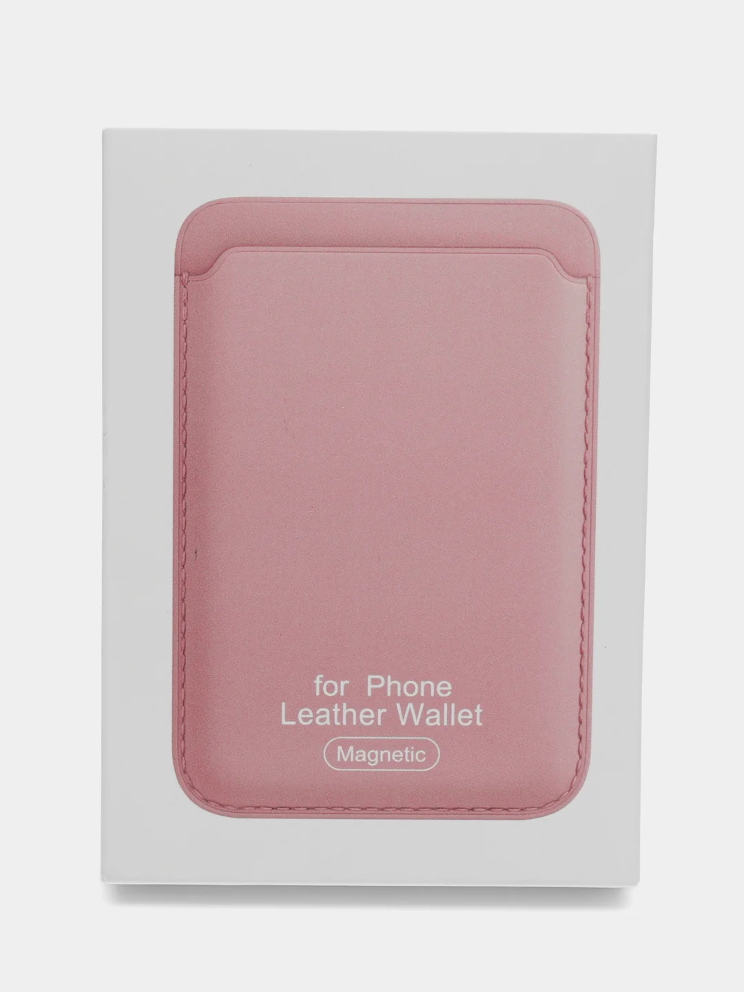 Лазурный картхолдер MagSafe Leather Wallet для iPhone