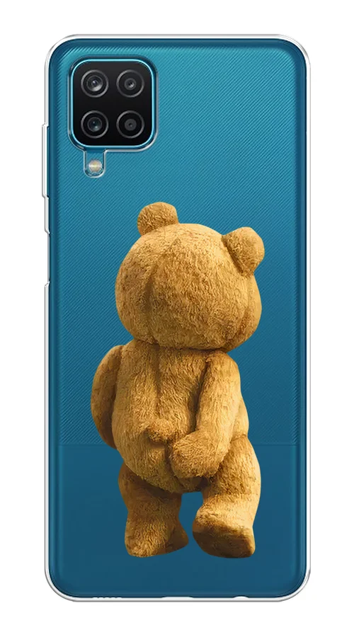 Песочный хаки силиконовый чехол на Samsung Galaxy A12 / M12 (Самсунг А12 / М12)