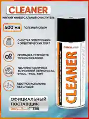 Мягкий очиститель SOLINS CLEANER спиртовой универсальный для очистки, аэрозоль 400 мл