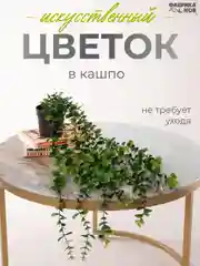 Оливковый искусственное растение / цветок для интерьера / лиана / эвкалипт / хойя