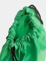 Зеленый сумка мешок рюкзак для обуви