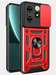 Красный чехол противоударный armors для Tecno Spark GO 2024 и Spark 20 и Spark 20C и Pop 8