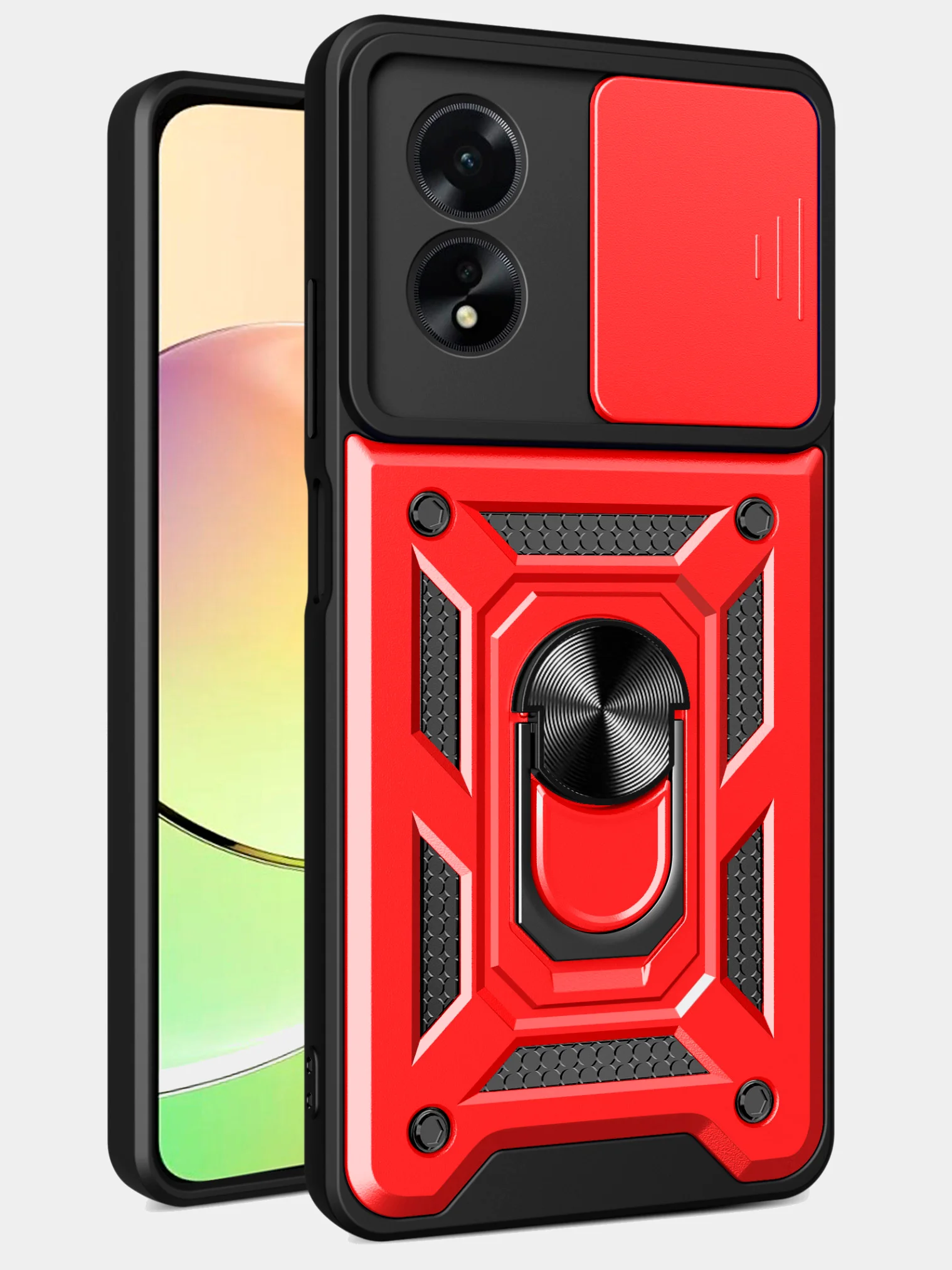 Чехол противоударный armors для Oppo A78 4G / Оппо А78 4G с защитой камеры