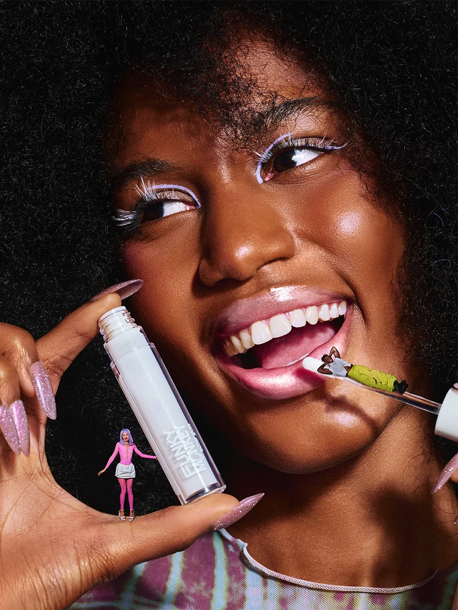 Блеск - баттер для губ Funky Monkey Butter gloss, Тон 04 ягодная фуксия