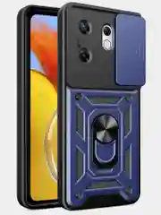 Темно-синий чехол противоударный armors для Infinix Zero 30 4G / Инфиникс Зеро 30 4G с защитой камеры