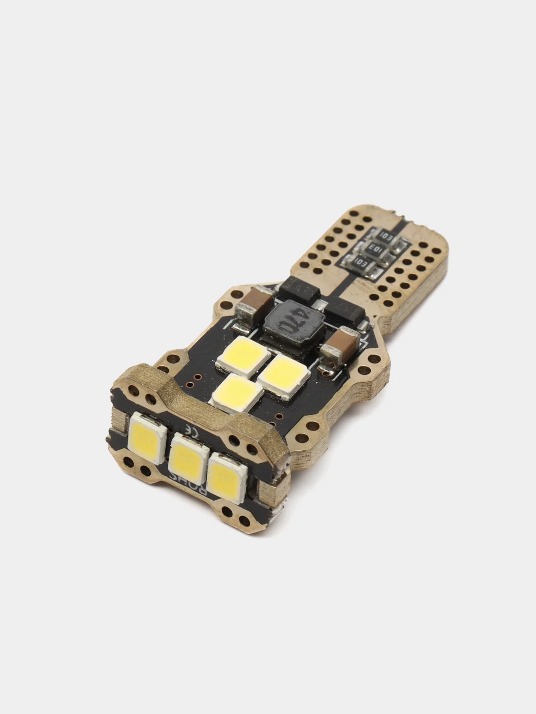 Автомобильные светодиодные лампы LED T15 W16W 6500K яркий свет в фонарь заднего хода, 2 шт