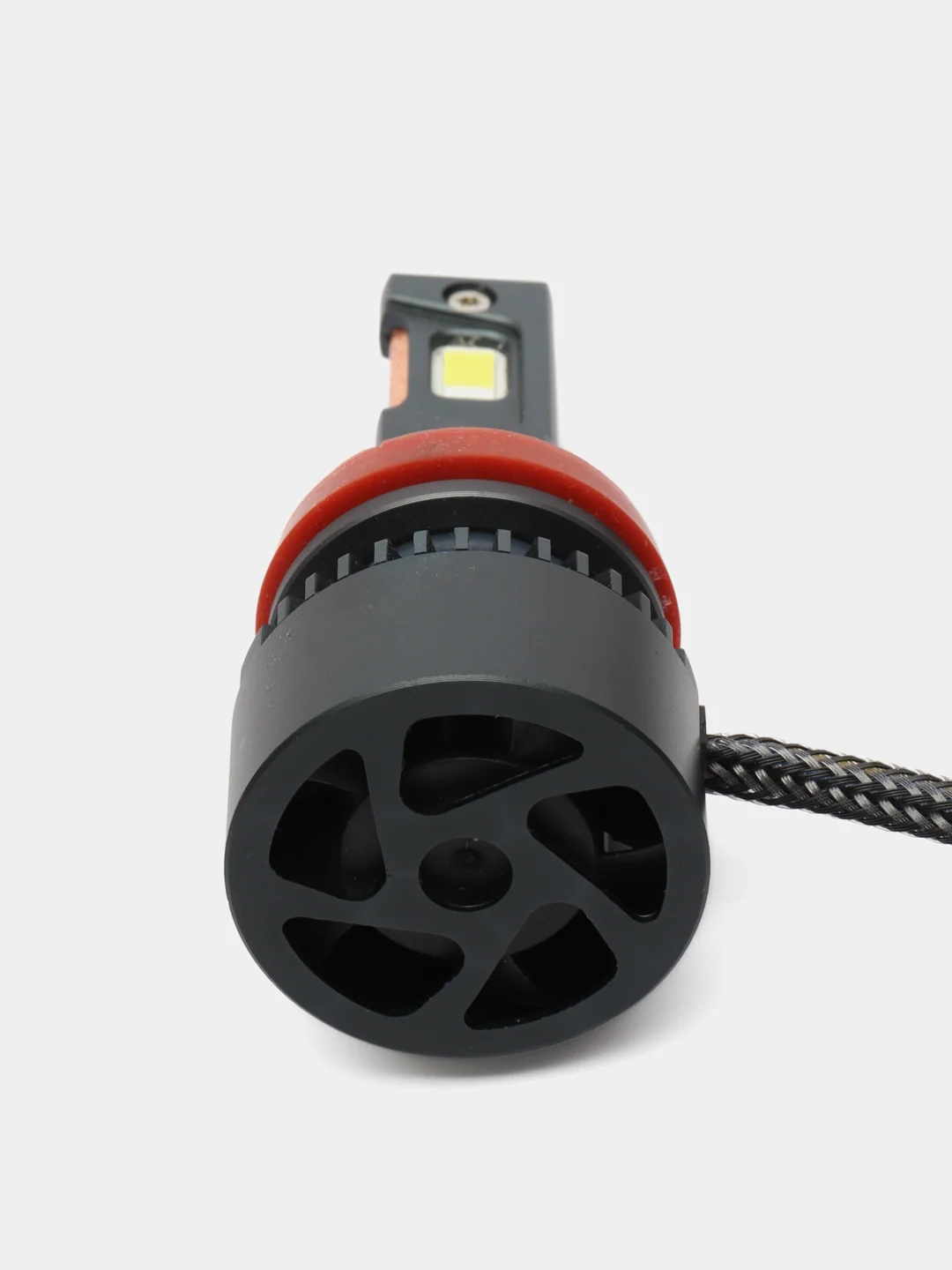 Автомобильные светодиодные лампы LED H11 / H8 / H9 55 Вт, 5500 Лм, 6000 К яркий свет, 2 шт