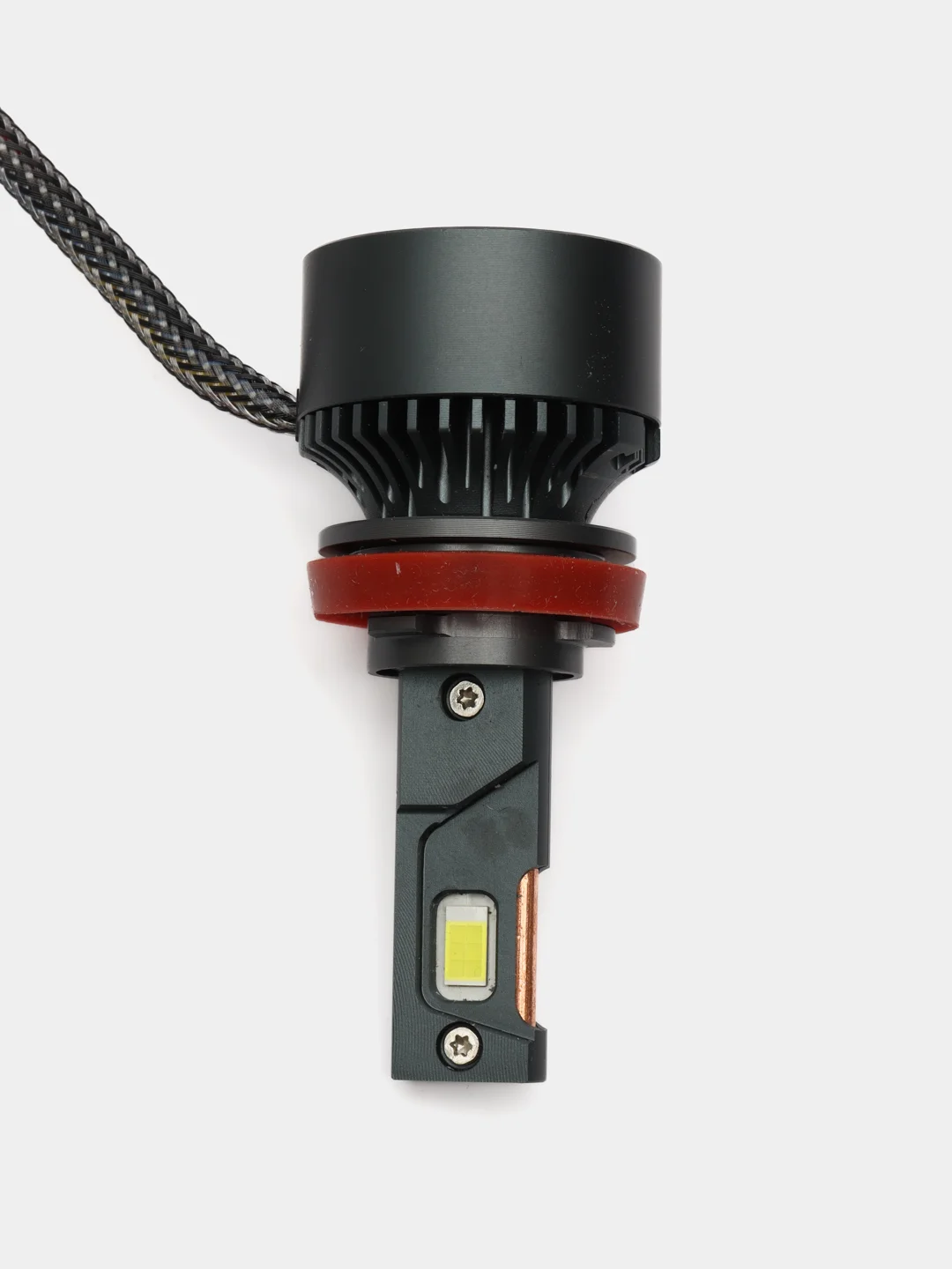 Автомобильные светодиодные лампы LED H11 / H8 / H9 55 Вт, 5500 Лм, 6000 К яркий свет, 2 шт