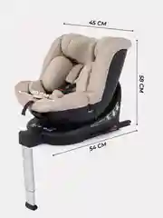 Бежевый автокресло MOWBaby AY959 Pro "STAGE" isofix (40-150см)