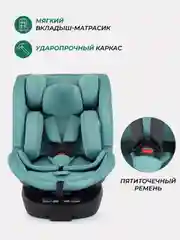 Зеленый автокресло MOWBaby AY959 Pro "STAGE" isofix (40-150см)