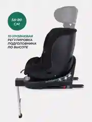 Черный автокресло MOWBaby AY959 Pro "STAGE" isofix (40-150см)