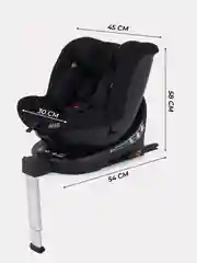 Черный автокресло MOWBaby AY959 Pro "STAGE" isofix (40-150см)