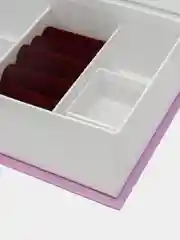 Шкатулка для украшений средняя,205 x 145 х 75 мм. "Узоры", лавандовый
