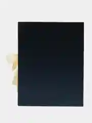 Подарочная коробка-книжка с лентами, 24.5 x 19 x 7 см, "очарование", синий