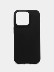 Чехол-накладка Krutoff Soft Case для iPhone 15 Pro черный