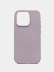 Чехол-накладка Krutoff Silicone Case для iPhone 15 Pro лаванда
