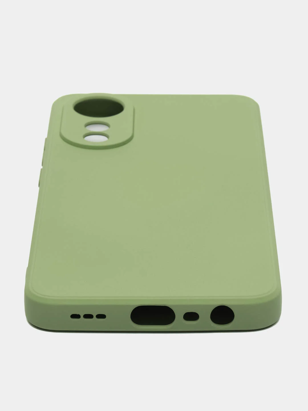 Чехол-накладка Krutoff Silicone Case для OPPO A78 4G зелёный