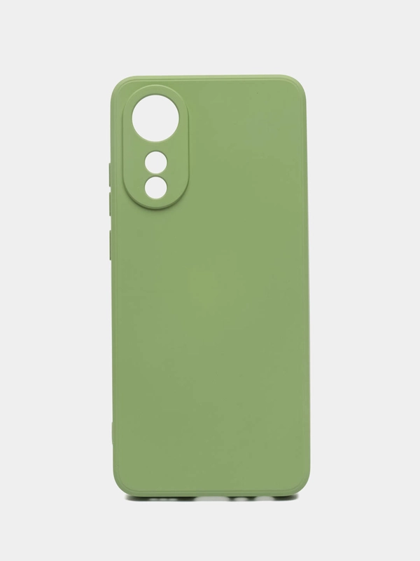 Чехол-накладка Krutoff Silicone Case для OPPO A78 4G зелёный