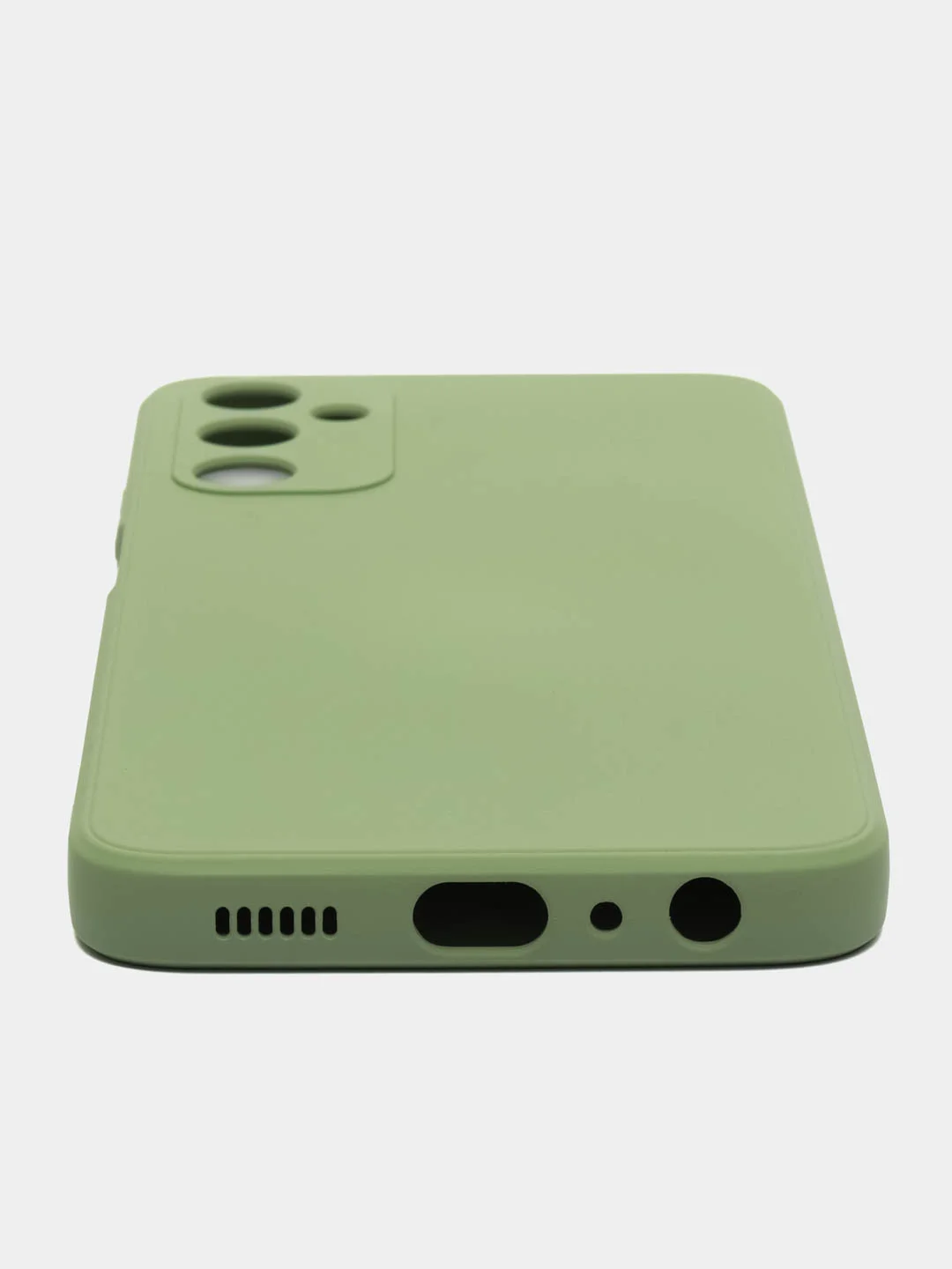 Чехол-накладка Krutoff Silicone Case для Samsung Galaxy A05s зелёный