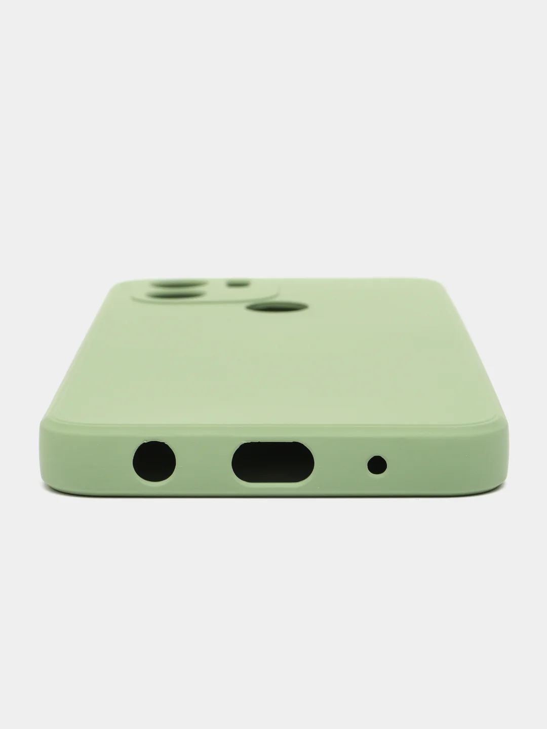 Чехол-накладка Krutoff Silicone Case для Xiaomi Redmi A1+/A2+/Poco C51 зелёный